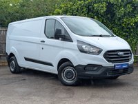USED 2021 70 FORD TRANSIT CUSTOM 2.0 300 EcoBlue MHEV Leader Panel Van 5dr Diesel Manual L2 H1 Euro 6 (s/s) (130 ps) NO VAT+Aircon+ Security Locks