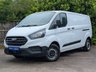 USED 2021 70 FORD TRANSIT CUSTOM 2.0 300 EcoBlue MHEV Leader Panel Van 5dr Diesel Manual L2 H1 Euro 6 (s/s) (130 ps) NO VAT+Aircon+ Security Locks