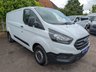 USED 2021 70 FORD TRANSIT CUSTOM 2.0 300 EcoBlue MHEV Leader Panel Van 5dr Diesel Manual L2 H1 Euro 6 (s/s) (130 ps) NO VAT+Aircon+ Security Locks