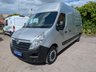 USED 2018 18 VAUXHALL MOVANO 2.3 CDTi 3500 Panel Van 5dr Diesel Manual FWD L3 H3 Euro 6 (110 ps) NO VAT+Aircon+Low Miles