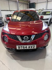 USED 2014 64 NISSAN JUKE 1.6 Tekna SUV 5dr Petrol XTRON Euro 5 117ps Automatic ULEZ Finance+2F/Kpr+Auto+AC+Blth+HtdLthr+8Services+MOT