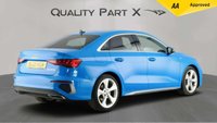 USED 2021 21 AUDI A3 1.0 TFSI 30 S line Saloon 4dr Petrol S Tronic Euro 6 (s/s) (110 ps) 1 OWNER, SATNAV, SENSORS