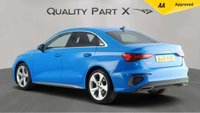 USED 2021 21 AUDI A3 1.0 TFSI 30 S line Saloon 4dr Petrol S Tronic Euro 6 (s/s) (110 ps) 1 OWNER, SATNAV, SENSORS