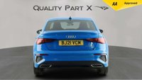 USED 2021 21 AUDI A3 1.0 TFSI 30 S line Saloon 4dr Petrol S Tronic Euro 6 (s/s) (110 ps) 1 OWNER, SATNAV, SENSORS
