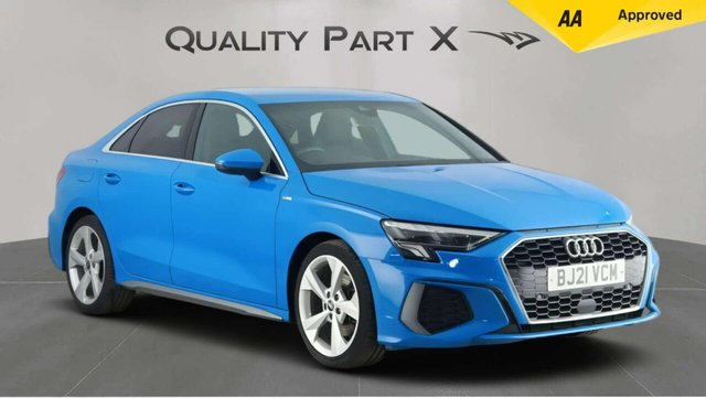 View our Audi A3 1.0 TFSI 30 S line Saloon 4dr Petrol S Tronic Euro 6 (s/s) (110 ps)