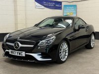 USED 2017 17 MERCEDES-BENZ SLC 2.0 SLC200 AMG Line Convertible 2dr Petrol G-Tronic Euro 6 (s/s) (184 ps) APPLE CAR PLAY HTD STS AIR SCARF