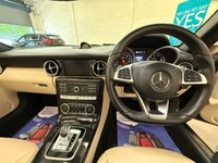 USED 2017 17 MERCEDES-BENZ SLC 2.0 SLC200 AMG Line Convertible 2dr Petrol G-Tronic Euro 6 (s/s) (184 ps) APPLE CAR PLAY HTD STS AIR SCARF
