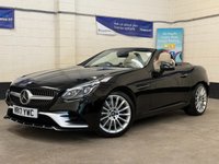 USED 2017 17 MERCEDES-BENZ SLC 2.0 SLC200 AMG Line Convertible 2dr Petrol G-Tronic Euro 6 (s/s) (184 ps) APPLE CAR PLAY HTD STS AIR SCARF