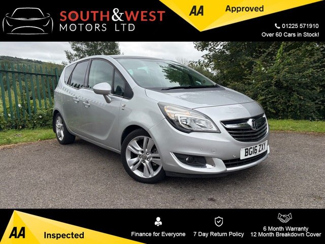 View our Vauxhall Meriva 1.4i Turbo SE MPV 5dr Petrol Auto Euro 6 (120 ps)