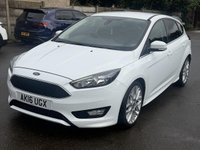 USED 2016 16 FORD FOCUS 1.0T EcoBoost Zetec S Hatchback 5dr Petrol Auto Euro 6 (s/s) (125 ps) BLUETOOTH - 1 OWNER