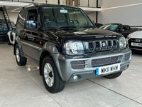 USED 2011 11 SUZUKI JIMNY 1.3 SZ4 SUV 3dr Petrol Automatic (181 g/km, 83 bhp) 