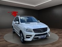 USED 2013 63 MERCEDES-BENZ M-CLASS 2.1 ML250 BlueTEC AMG Sport SUV 5dr Diesel G-Tronic 4WD Euro 6 (s/s) (204 ps) 
