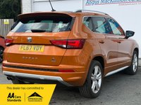 USED 2017 67 SEAT ATECA 2.0 TSI FR SUV 5dr Petrol DSG 4Drive Euro 6 (s/s) (190 ps) POWERED TAILGATE and CARPLAY