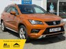USED 2017 67 SEAT ATECA 2.0 TSI FR SUV 5dr Petrol DSG 4Drive Euro 6 (s/s) (190 ps) POWERED TAILGATE and CARPLAY