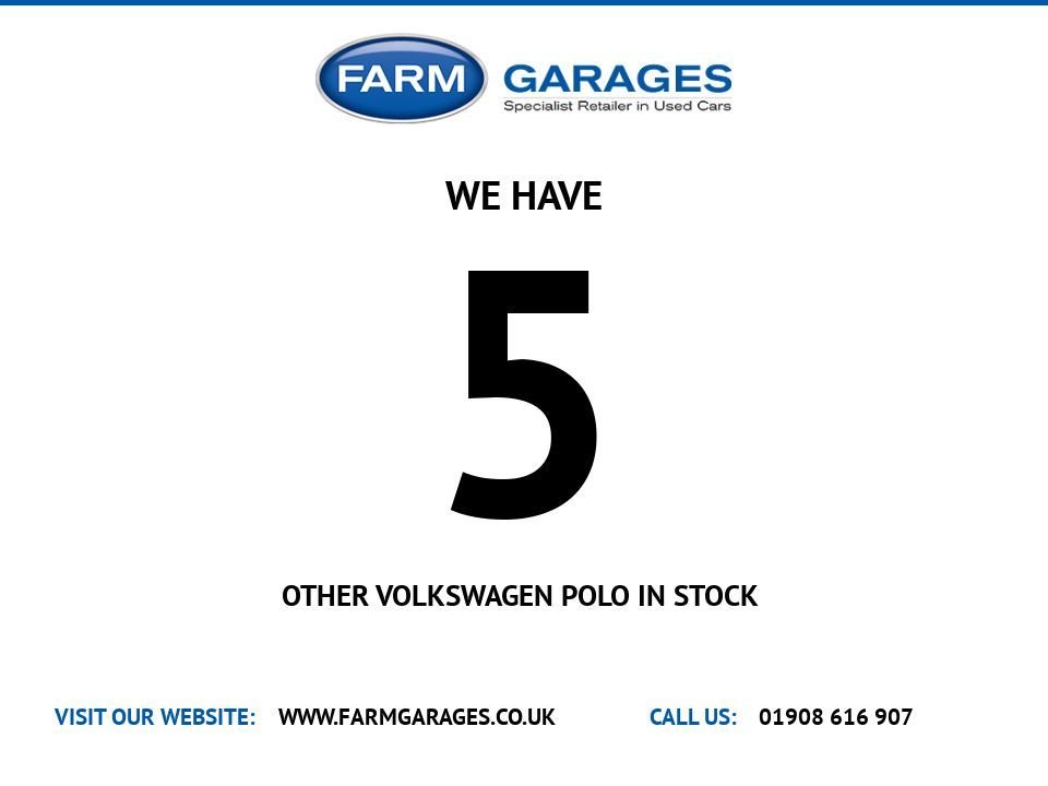 USED 2014 64 VOLKSWAGEN POLO 1.0 BlueMotion Tech SE Hatchback 5dr Petrol Manual Euro 6 (s/s) (60 ps) &pound;ZERO DEPOSIT FINANCE