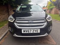 USED 2017 67 FORD KUGA 1.5 TDCi Titanium SUV 5dr Diesel Manual Euro 6 (s/s) (120 ps) 2 OWNERS, FULL FORD SERVICE HISTORY, 8 SERVICES, 1YR MOT, NAV, ALLOYS, DUAL CLIMATE, BLUETOOTH, CRUISE, PARKING SENSORS, RADIO CD, E/WINDOWS, R/LOCKING, FREE WARRANTY, FINANCE AVAILABLE, HPI CLEAR, PART EXCHANGE WELCOME,