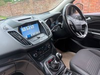 USED 2017 67 FORD KUGA 1.5 TDCi Titanium SUV 5dr Diesel Manual Euro 6 (s/s) (120 ps) 2 OWNERS, FULL FORD SERVICE HISTORY, 8 SERVICES, 1YR MOT, NAV, ALLOYS, DUAL CLIMATE, BLUETOOTH, CRUISE, PARKING SENSORS, RADIO CD, E/WINDOWS, R/LOCKING, FREE WARRANTY, FINANCE AVAILABLE, HPI CLEAR, PART EXCHANGE WELCOME,