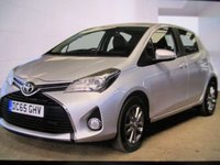 USED 2015 65 TOYOTA YARIS 1.33 Dual VVT-i Icon Hatchback 5dr Petrol Multidrive S Euro 5 Euro 5 (99 ps) PRISTINE LOW MILEAGE AUTO ,�&pound;35 ROAD TAX ,SAT-NAV ,5 SERVICE STAMPS ,6 MONTHS WARRANTY ,ALLOYS ,PARKING SENSORS ,ESSENTIAL VIEWING  
