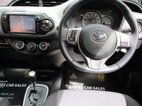 USED 2015 65 TOYOTA YARIS 1.33 Dual VVT-i Icon Hatchback 5dr Petrol Multidrive S Euro 5 Euro 5 (99 ps) PRISTINE LOW MILEAGE AUTO ,�&pound;35 ROAD TAX ,SAT-NAV ,5 SERVICE STAMPS ,6 MONTHS WARRANTY ,ALLOYS ,PARKING SENSORS ,ESSENTIAL VIEWING  