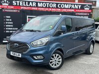 USED 2018 18 FORD TOURNEO CUSTOM 2.0 310 EcoBlue Titanium L2 Euro 6 (s/s) 5dr TOP SPEC|9 SEATS|LWB|NO VAT