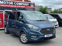 USED 2018 18 FORD TOURNEO CUSTOM 2.0 310 EcoBlue Titanium L2 Euro 6 (s/s) 5dr TOP SPEC|9 SEATS|LWB|NO VAT