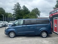 USED 2018 18 FORD TOURNEO CUSTOM 2.0 310 EcoBlue Titanium L2 Euro 6 (s/s) 5dr TOP SPEC|9 SEATS|LWB|NO VAT
