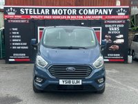 USED 2018 18 FORD TOURNEO CUSTOM 2.0 310 EcoBlue Titanium L2 Euro 6 (s/s) 5dr TOP SPEC|9 SEATS|LWB|NO VAT