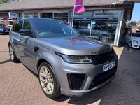 USED 2020 20 LAND ROVER RANGE ROVER SPORT 5.0 P575 V8 GPF SVR SUV 5dr Petrol Auto 4WD Euro 6 (s/s) (575 ps) Great Spec