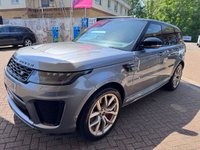 USED 2020 20 LAND ROVER RANGE ROVER SPORT 5.0 P575 V8 GPF SVR SUV 5dr Petrol Auto 4WD Euro 6 (s/s) (575 ps) Great Spec