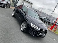 USED 2016 16 AUDI Q3 2.0 TDI S line Plus SUV 5dr Diesel Manual quattro Euro 6 (s/s) (150 ps) Nav Cruise DAB Sensors