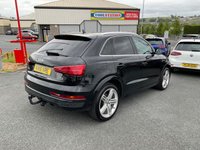 USED 2016 16 AUDI Q3 2.0 TDI S line Plus SUV 5dr Diesel Manual quattro Euro 6 (s/s) (150 ps) Nav Cruise DAB Sensors