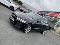 USED 2016 16 AUDI Q3 2.0 TDI S line Plus SUV 5dr Diesel Manual quattro Euro 6 (s/s) (150 ps) Nav Cruise DAB Sensors