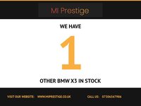 USED 2019 19 BMW X3 2.0 20i GPF SE SUV 5dr Petrol Auto xDrive Euro 6 (s/s) (184 ps) 18INCH BLACK WHEEL - LUMBER SUPPORT