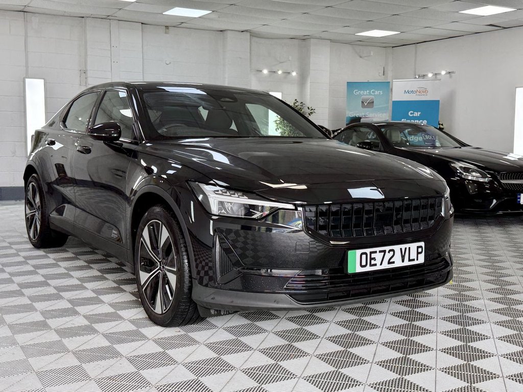 USED 2022 72 POLESTAR POLESTAR 2 Single Motor 69kWh Standard Range Fastback 5dr Electric Auto FWD (231 ps) 