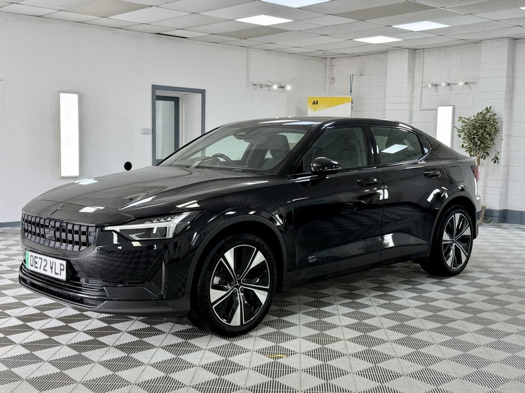 USED 2022 72 POLESTAR POLESTAR 2 Single Motor 69kWh Standard Range Fastback 5dr Electric Auto FWD (231 ps) 