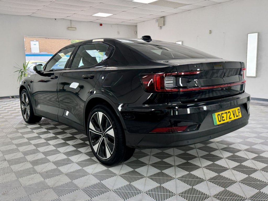 USED 2022 72 POLESTAR POLESTAR 2 Single Motor 69kWh Standard Range Fastback 5dr Electric Auto FWD (231 ps) 