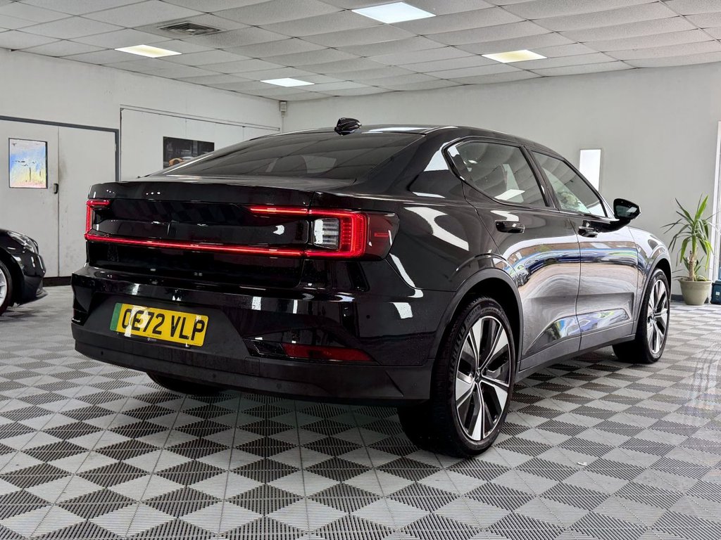 USED 2022 72 POLESTAR POLESTAR 2 Single Motor 69kWh Standard Range Fastback 5dr Electric Auto FWD (231 ps) 