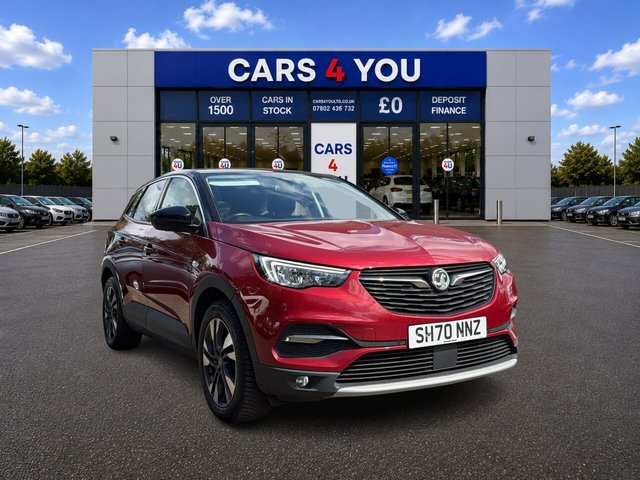 View our Vauxhall Grandland X 1.2 Turbo SRi Nav SUV 5dr Petrol Auto Euro 6 (s/s) (130 ps)