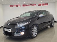 USED 2013 13 RENAULT MEGANE 1.6 dCi GT Line TomTom Coupe 3dr Diesel Manual Euro 5 (s/s) (130 ps) 