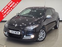 USED 2013 13 RENAULT MEGANE 1.6 dCi GT Line TomTom Coupe 3dr Diesel Manual Euro 5 (s/s) (130 ps) 