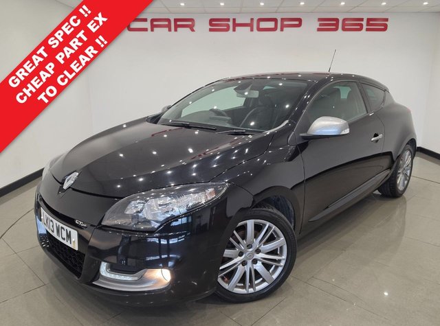 2013 RENAULT MEGANE 1.6 dCi GT Line TomTom Coupe 3dr Diesel Manual Euro 5 (s/s) (130 ps) £2490.00
