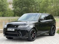 USED 2022 22 LAND ROVER RANGE ROVER SPORT 5.0 P575 V8 GPF SVR SUV 5dr Petrol Auto 4WD Euro 6 (s/s) (575 ps) 