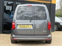 USED 2019 68 VOLKSWAGEN CADDY 2.0 TDI C20 BlueMotion Tech Highline Panel Van 5dr Diesel Manual SWB Euro 6 (s/s) (102 ps) BEECHWOOD AUTOS CUSTOM + 19" RIVIERA RF108 WHEELS, INDUM GREY WITH BLACK AND ORANGE DIAMOND QUILTED LEATHER SEATS + Upgraded Colour Coded Bumpers, Lowered 75mm on PROSPORT Coilovers Front & Rear, Colour Coded Rear Spoiler, ABS Gloss Black Splitter Spoiler, ABS Front Splitter, Gloss Black Grills + APPLE CARPLAY + AIRCON + BLACK ROOF RAILS