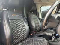 USED 2019 68 VOLKSWAGEN CADDY 2.0 TDI C20 BlueMotion Tech Highline Panel Van 5dr Diesel Manual SWB Euro 6 (s/s) (102 ps) BEECHWOOD AUTOS CUSTOM + 19" RIVIERA RF108 WHEELS, INDUM GREY WITH BLACK AND ORANGE DIAMOND QUILTED LEATHER SEATS + Upgraded Colour Coded Bumpers, Lowered 75mm on PROSPORT Coilovers Front & Rear, Colour Coded Rear Spoiler, ABS Gloss Black Splitter Spoiler, ABS Front Splitter, Gloss Black Grills + APPLE CARPLAY + AIRCON + BLACK ROOF RAILS