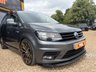 USED 2019 68 VOLKSWAGEN CADDY 2.0 TDI C20 BlueMotion Tech Highline Panel Van 5dr Diesel Manual SWB Euro 6 (s/s) (102 ps) BEECHWOOD AUTOS CUSTOM + 19" RIVIERA RF108 WHEELS, INDUM GREY WITH BLACK AND ORANGE DIAMOND QUILTED LEATHER SEATS + Upgraded Colour Coded Bumpers, Lowered 75mm on PROSPORT Coilovers Front & Rear, Colour Coded Rear Spoiler, ABS Gloss Black Splitter Spoiler, ABS Front Splitter, Gloss Black Grills + APPLE CARPLAY + AIRCON + BLACK ROOF RAILS