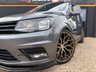 USED 2019 68 VOLKSWAGEN CADDY 2.0 TDI C20 BlueMotion Tech Highline Panel Van 5dr Diesel Manual SWB Euro 6 (s/s) (102 ps) BEECHWOOD AUTOS CUSTOM + 19" RIVIERA RF108 WHEELS, INDUM GREY WITH BLACK AND ORANGE DIAMOND QUILTED LEATHER SEATS + Upgraded Colour Coded Bumpers, Lowered 75mm on PROSPORT Coilovers Front & Rear, Colour Coded Rear Spoiler, ABS Gloss Black Splitter Spoiler, ABS Front Splitter, Gloss Black Grills + APPLE CARPLAY + AIRCON + BLACK ROOF RAILS