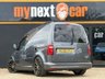 USED 2019 68 VOLKSWAGEN CADDY 2.0 TDI C20 BlueMotion Tech Highline Panel Van 5dr Diesel Manual SWB Euro 6 (s/s) (102 ps) BEECHWOOD AUTOS CUSTOM + 19" RIVIERA RF108 WHEELS, INDUM GREY WITH BLACK AND ORANGE DIAMOND QUILTED LEATHER SEATS + Upgraded Colour Coded Bumpers, Lowered 75mm on PROSPORT Coilovers Front & Rear, Colour Coded Rear Spoiler, ABS Gloss Black Splitter Spoiler, ABS Front Splitter, Gloss Black Grills + APPLE CARPLAY + AIRCON + BLACK ROOF RAILS