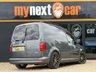 USED 2019 68 VOLKSWAGEN CADDY 2.0 TDI C20 BlueMotion Tech Highline Panel Van 5dr Diesel Manual SWB Euro 6 (s/s) (102 ps) BEECHWOOD AUTOS CUSTOM + 19" RIVIERA RF108 WHEELS, INDUM GREY WITH BLACK AND ORANGE DIAMOND QUILTED LEATHER SEATS + Upgraded Colour Coded Bumpers, Lowered 75mm on PROSPORT Coilovers Front & Rear, Colour Coded Rear Spoiler, ABS Gloss Black Splitter Spoiler, ABS Front Splitter, Gloss Black Grills + APPLE CARPLAY + AIRCON + BLACK ROOF RAILS