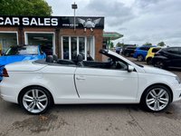 USED 2011 11 VOLKSWAGEN EOS 1.4 TSI Sport Cabriolet 2dr Petrol Manual Euro 5 (160 ps) LEATHER, LOW MILES CONVERTIBLE