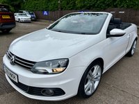 USED 2011 11 VOLKSWAGEN EOS 1.4 TSI Sport Cabriolet 2dr Petrol Manual Euro 5 (160 ps) LEATHER, LOW MILES CONVERTIBLE